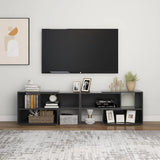 TV Cabinet Grey 149x30x52 cm Engineered Wood 808361