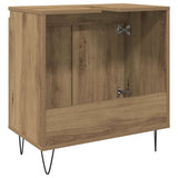 Bathroom Cabinet Artisan Oak 58x33x60 cm Engineered Wood 857218