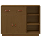Sideboard Honey Brown 98.5x40x75 cm Solid Wood Pine 820140