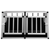 Dog Cage with Double Door 89x69x50 cm 170667