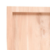 Table Top 180x50x cm Untreated Solid Wood Oak 3156329