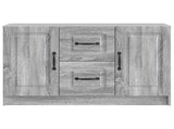 Sideboard Grey Sonoma 89 x 34.5 x 57 cm Engineered Wood 895811