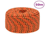 Boat Rope Orange 14 mm 50 m Polypropylene 152675