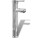 ZNTS Bathroom Basin with Mixer Tap Ceramic Oval White 275497