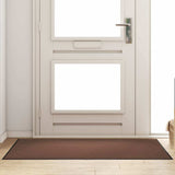 Doormat Brown and Black 90 x 150 cm Polypropylene and vinyl 4100779