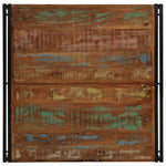 Coffee Table Multicolour 100x100x35 cm Solid Wood Reclaimed 4016668