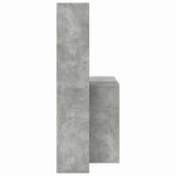Desk Concrete Grey 138.5 x 55 x 143 cm Engineered Wood 3337252