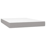 Pocket Spring Bed Mattress Medium Light Grey 137x190x20 cm Full 347870