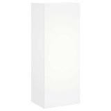 4 Piece TV Wall Units White Engineered Wood 3216428