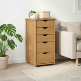 Cabinet Honey Brown 34 x 39 x 61.5 cm Solid Pine Wood 42028348