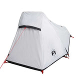 Camping Tent Tunnel 1-Person White Blackout Fabric Waterproof 94611