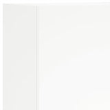 5 Piece TV Wall Units White Engineered Wood 3216539