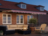 Manual Awning Frame with LEDs 2.5 x 2 m 3420733