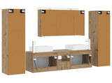 Bathroom Furniture Set 6 pcs Artisan Oak 3407230