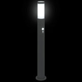 Bollard Lights with Sensor 3pcs 80 cm Stainless Steel IP44 4006032