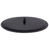 Rain Shower Head Stainless Steel 50 cm Round Black 147694