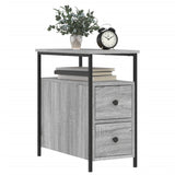 Bedside Cabinets 2 pcs Grey Sonoma 30x60x60 cm Engineered Wood 826070