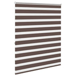 Zebra Blind 120 x 175 cm Coffee 240217