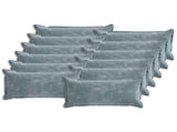 Cushion Cover 12 pcs HOUTEN Light Blue 40 x 80 cm 918231