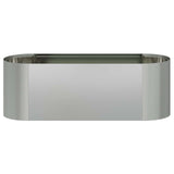Raised Garden Bed Galvanised Steel 120 x 40x 40 cm 8011689