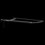 Manual Retractable Awning with LEDs Burgundy 500x300 cm 3310195
