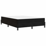 Box Spring Bed with Mattress Black 140 x 210 cm Fabric 3398745