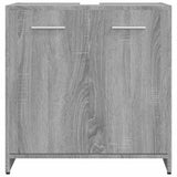 Bathroom Cabinet Grey Sonoma 60x33x60 cm Engineered Wood 815526