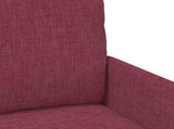 Sofas with Cushion 55cm Wine Red Plywood 42023432