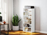 Six Shelf Bookcase - White T3398P344753