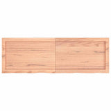 Table Top Light Brown 120x40x cm Treated Solid Wood Oak 3156372