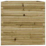 Garden Planter 70x70x72.5 cm Impregnated Wood Pine 3282588