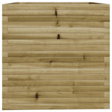 Garden Planter 70x70x72.5 cm Impregnated Wood Pine 3282588