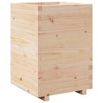 ZNTS Garden Planter 50x50x72.5 cm Solid Wood Pine 3282574