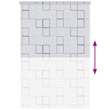 Shower Roller Blind 140x240 cm Square 142850
