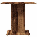 Dining Table Old Wood 80x80x75 cm Engineered Wood 855810