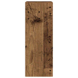 TV Wall Cabinet 2 pcs Old Wood 30 x 31 x 80 cm Engineered Wood 892306