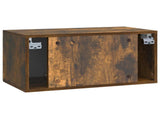 Wall-Mounted TV Cabinet Smoked Oak 59.5 x 31 x 30 cm 898710
