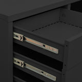 Office Cabinet Anthracite 90x40x102 cm Steel 336408