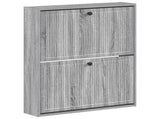Wall-Mounted Shoe Cabinet EDE 71 x 17 x 86 cm Engineered Wood 895981