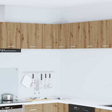 Hanging Cabinet Artisan Oak and White 57 x 57 x 40 cm 884193