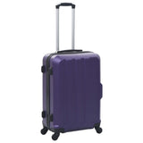 Hardcase Trolley Set 3 pcs Purple ABS 91877