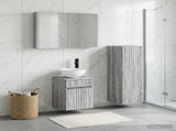 Bathroom Furniture Set 4 pcs Grey Sonoma 3407476
