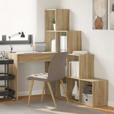 Corner Desk Sonoma Oak 101.5 x 149.5 x 149.5 cm Engineered Wood 3337243
