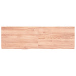 Table Top Light Brown 160x50x cm Treated Solid Wood Oak 3156386
