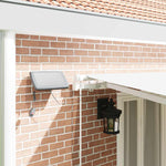 Retractable Awning with Manual White 600 x 350 cm Fabric 3331758