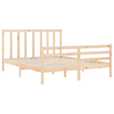 Bed Frame without Mattress 160x200 cm Solid Wood Pine 3193801