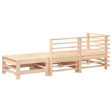 3 Piece Garden Lounge Set Solid Wood Pine 825646