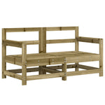 ZNTS 7 Piece Garden Lounge Set Impregnated Wood Pine 3186430