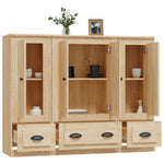Highboards 3 pcs Sonoma Oak Engineered Wood 3185298