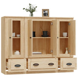 Highboards 3 pcs Sonoma Oak Engineered Wood 3185298
